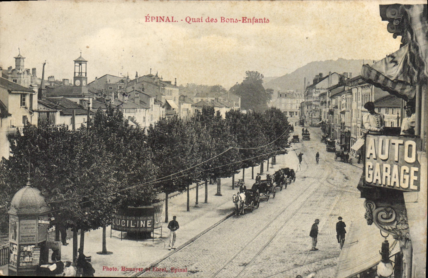 CPA Epinal Quai Bons Enfants 