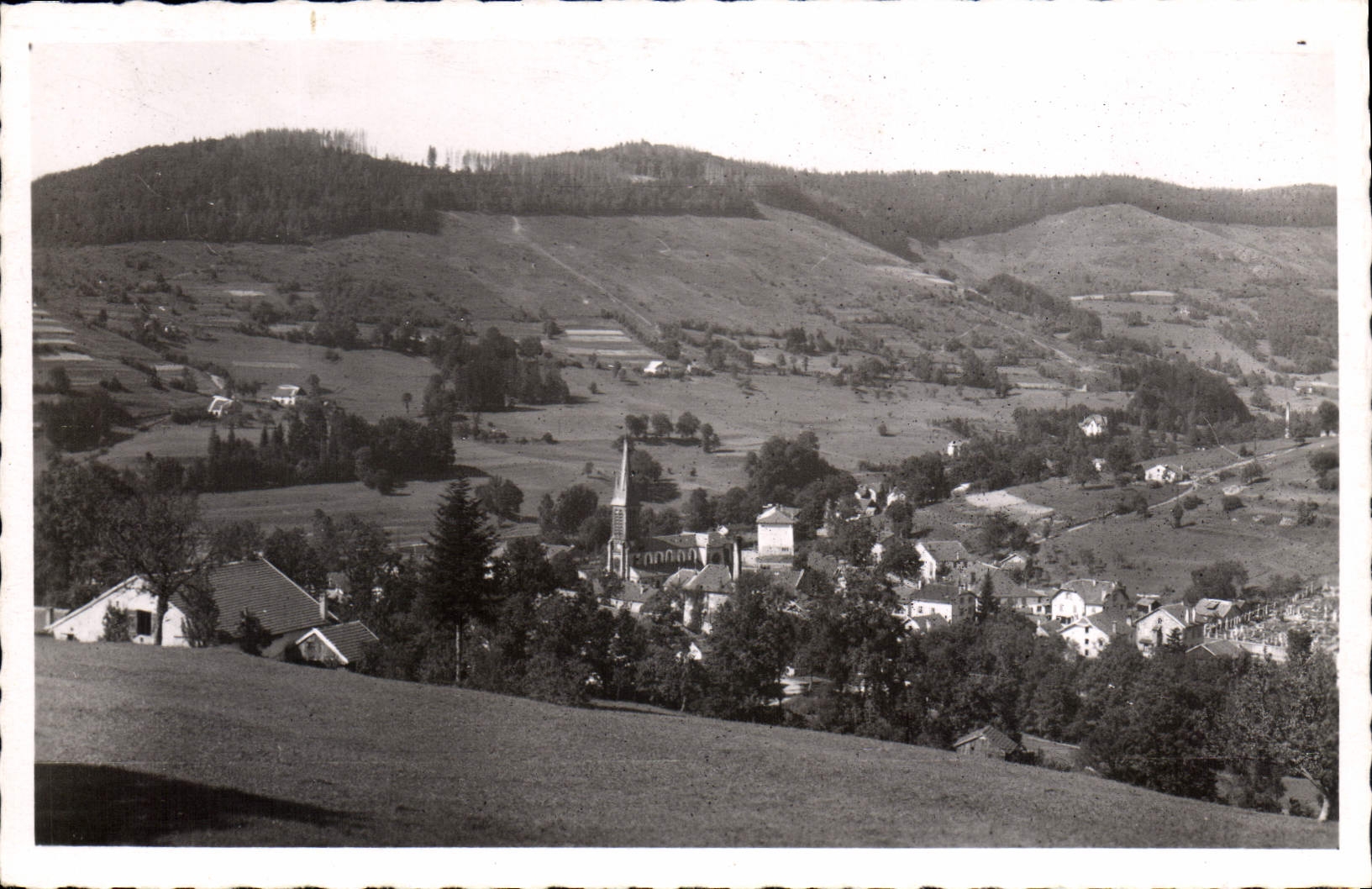 CPA Saint Maurice sur Moselle Vosges Vue generale et Vallee du pont du lait