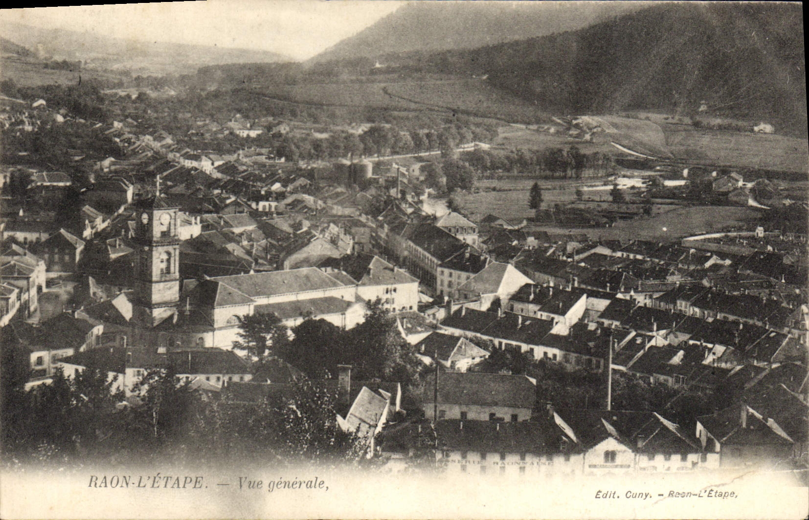 CPA Raon L'Etape Vue generale 