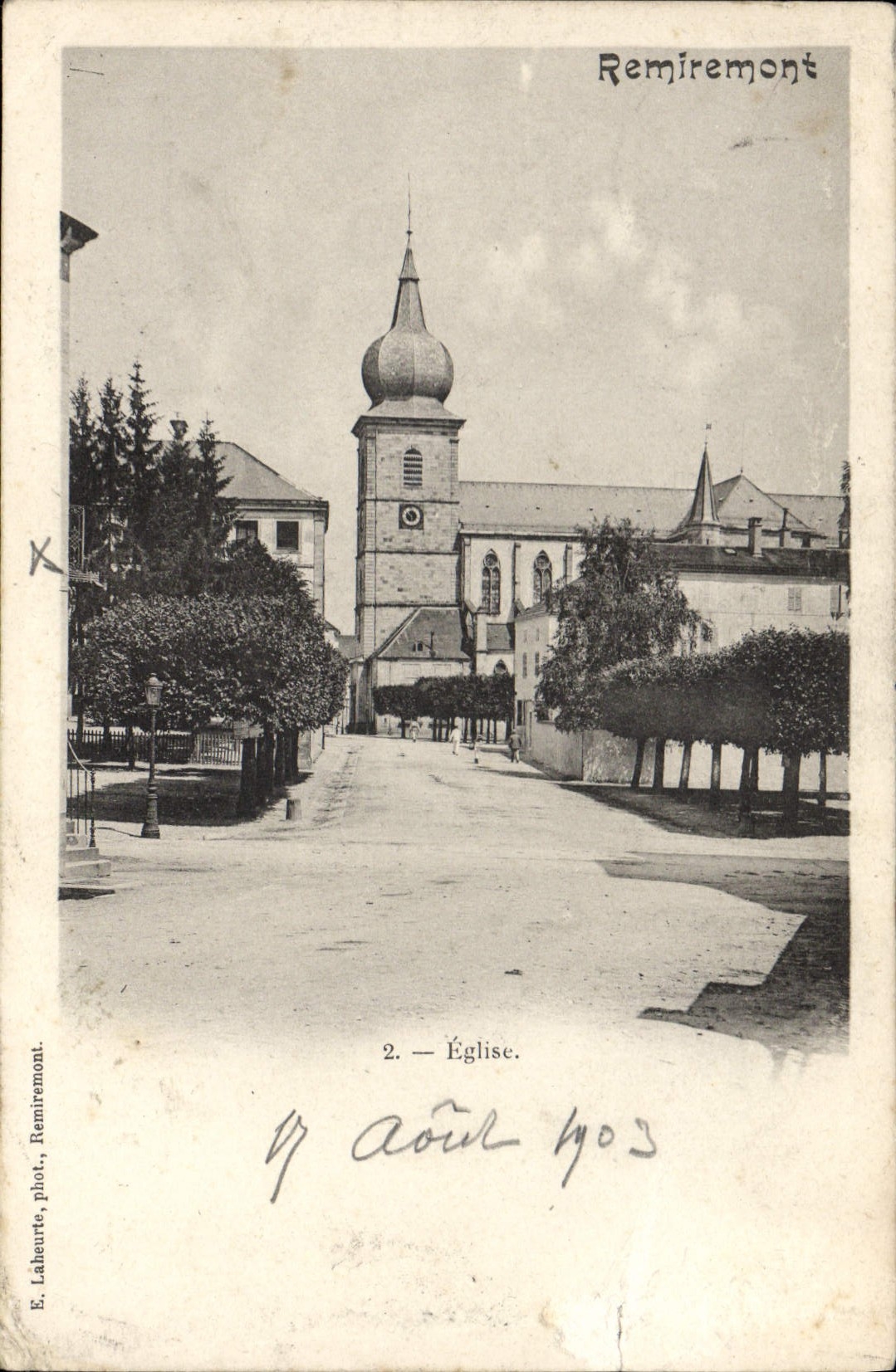 CPA Remiremont Eglise 
