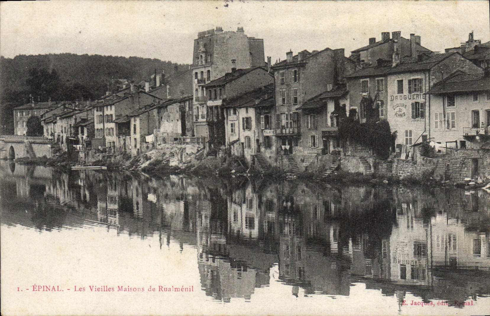 CPA Epinal Les Vieilles Maisons de Rualmenil