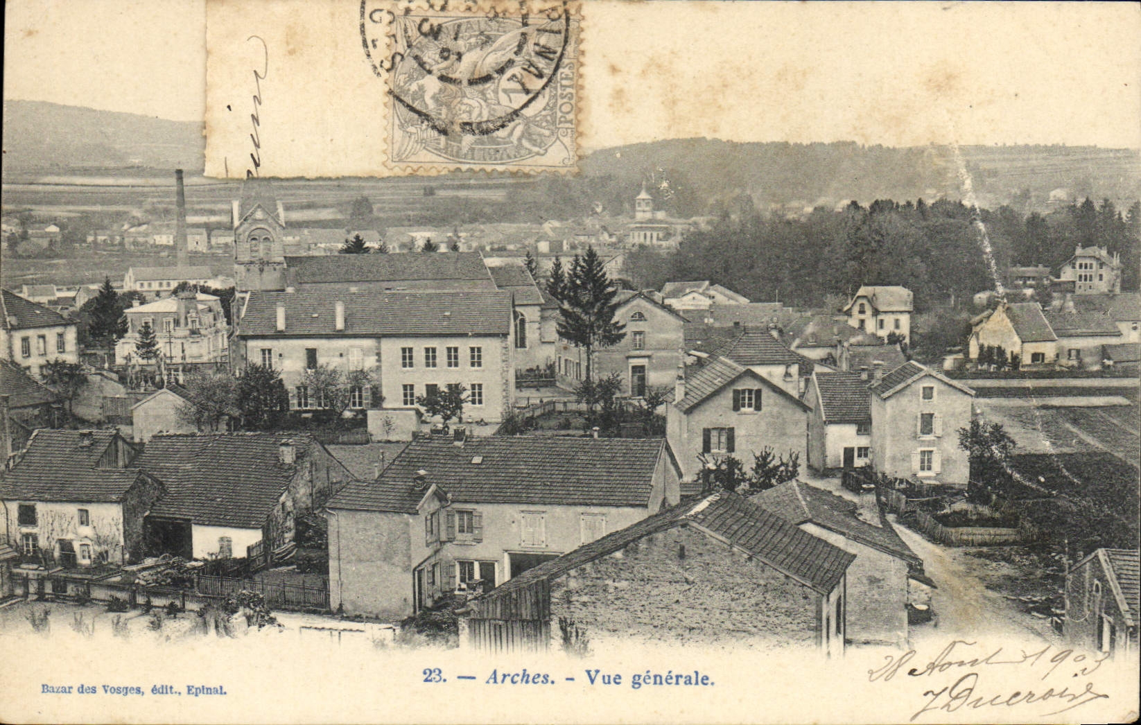 CPA Arches Vue generale 