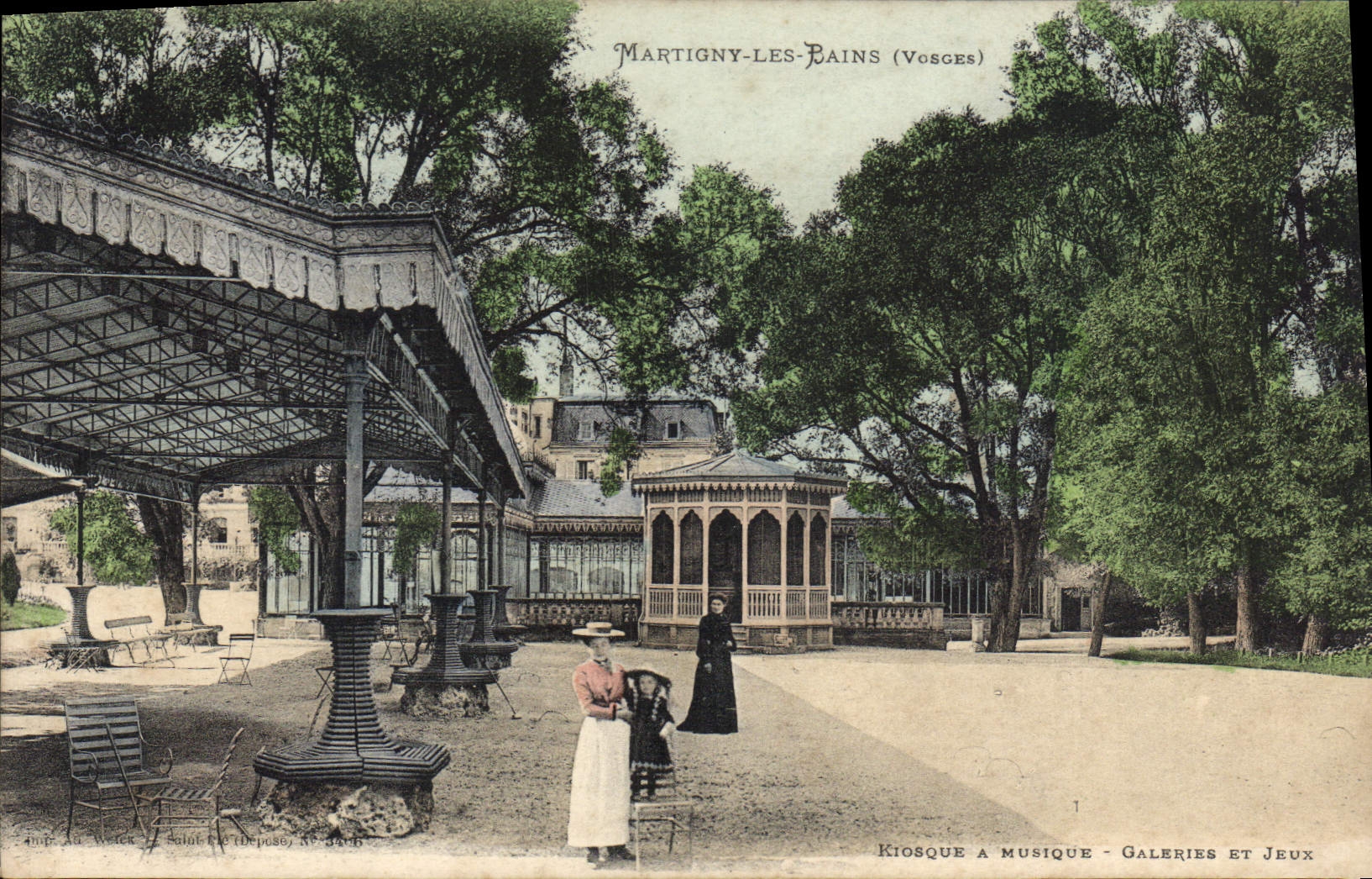 CPA Martigny Les Bains Vosges 