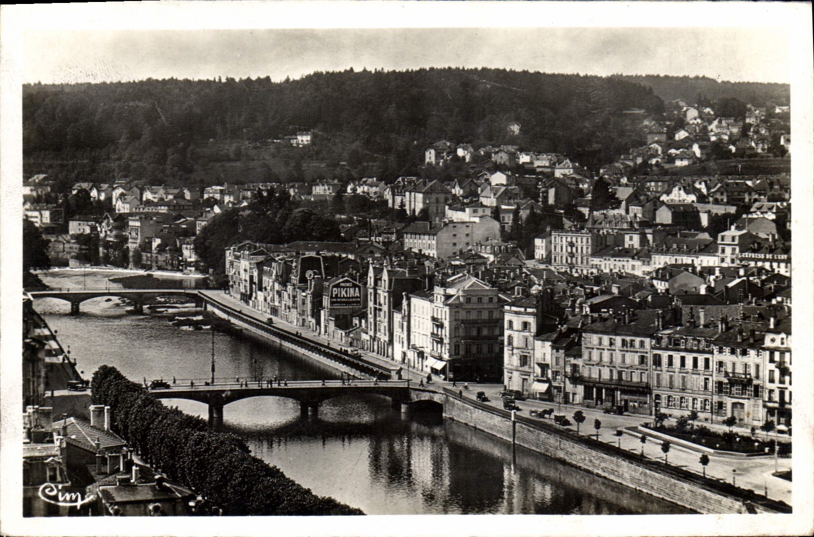 CPA Epinal Vosges Vue generale sur les ponts 
