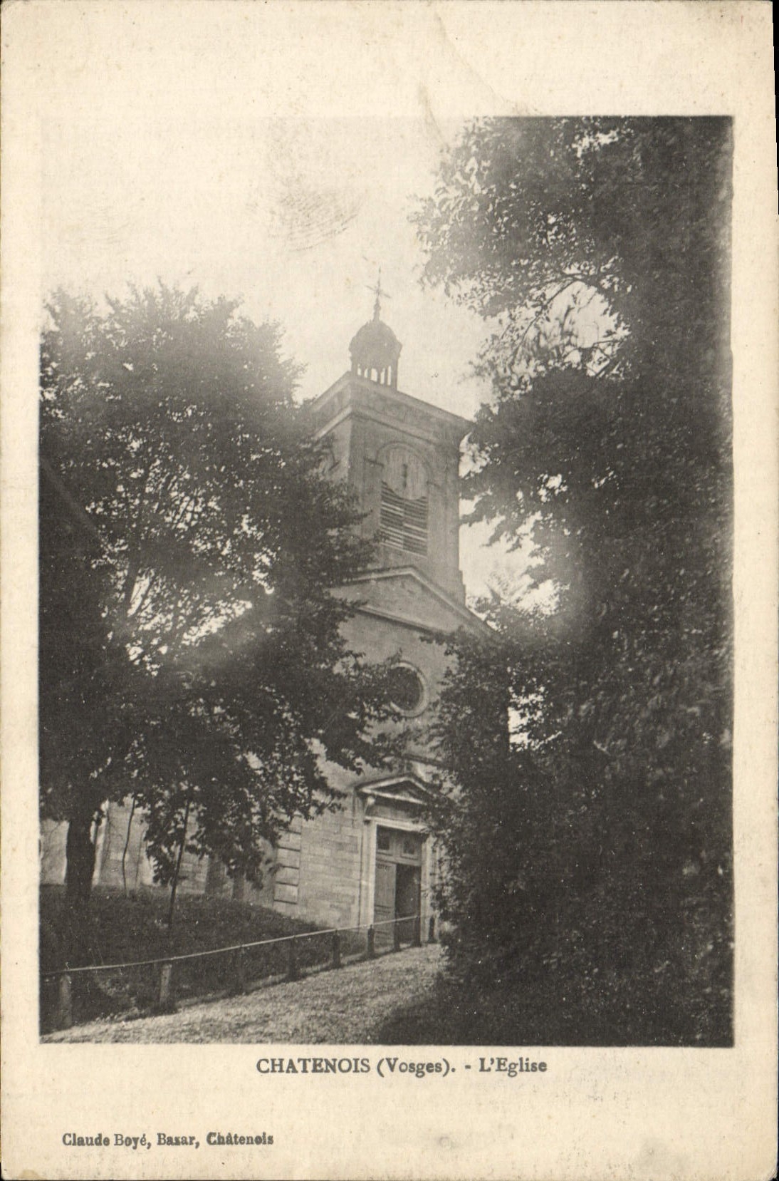 CPA Chatenois Vosges L'Eglise 