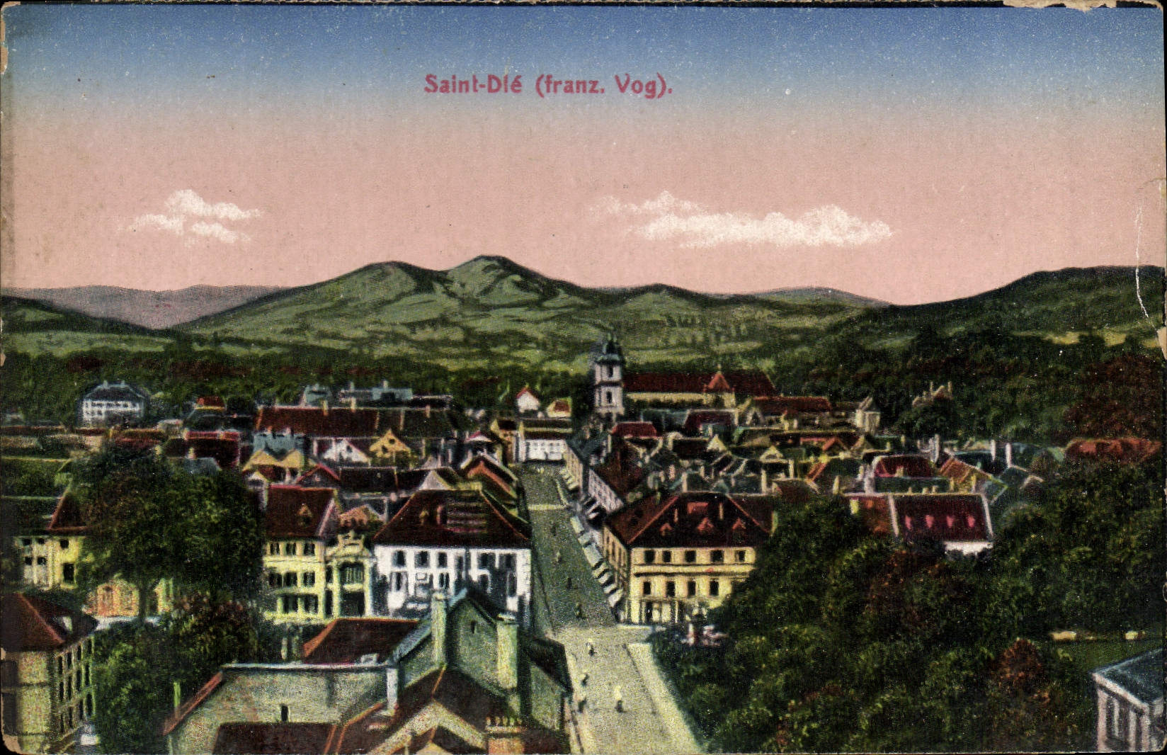 CPA Saint Die Franz Vog 