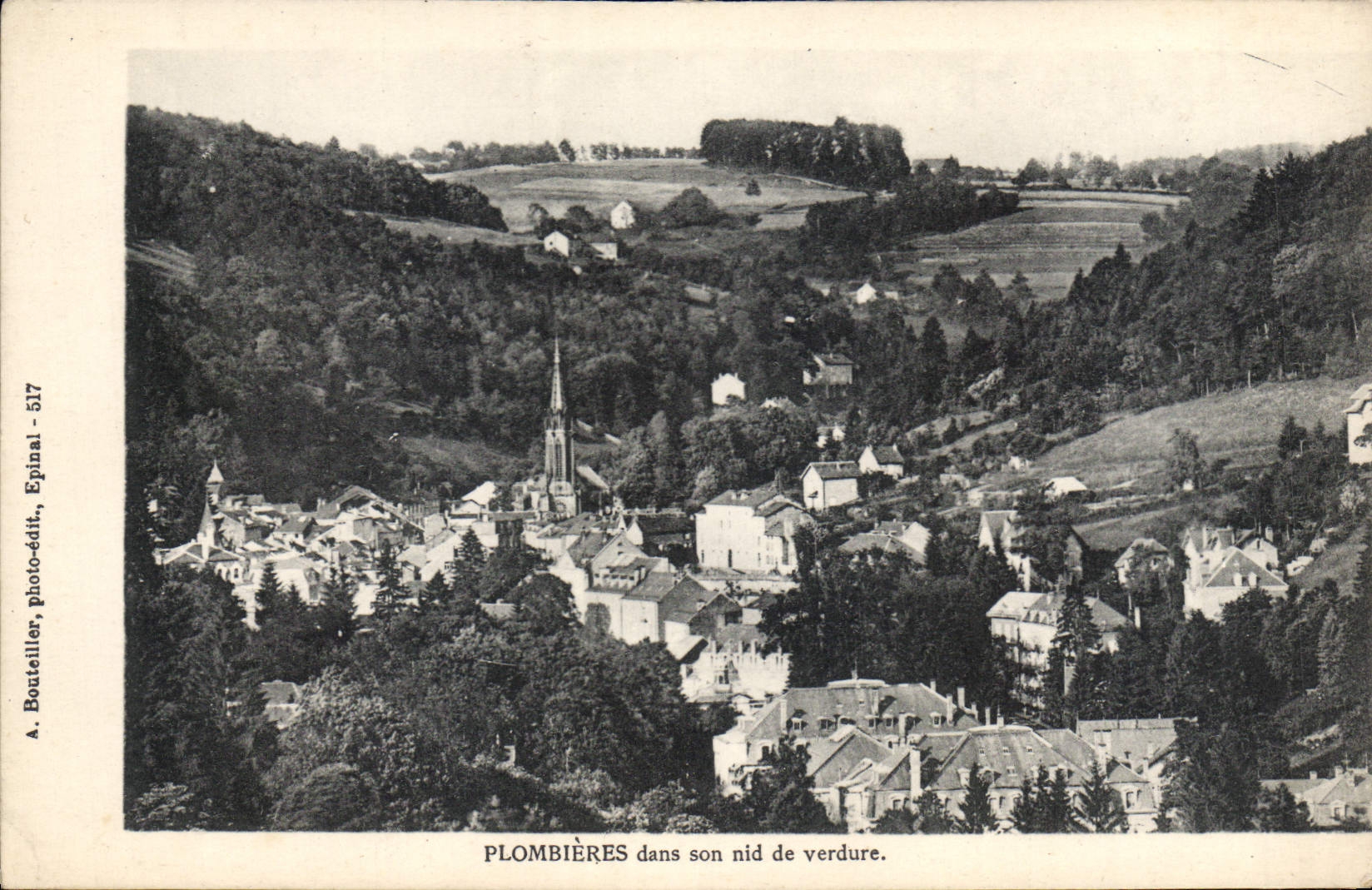 CPA Plombieres dans son nid de verdure