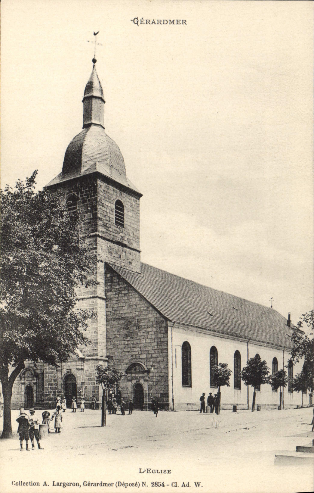 CPA Gerardmer L'Eglise 
