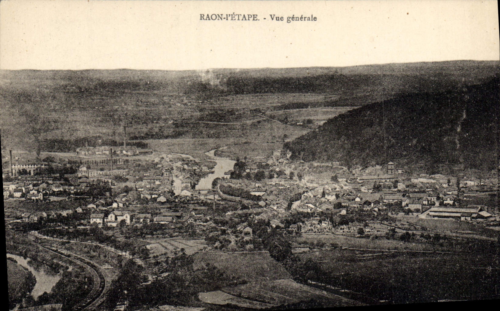 CPA Raon I'Etape Vue generale 