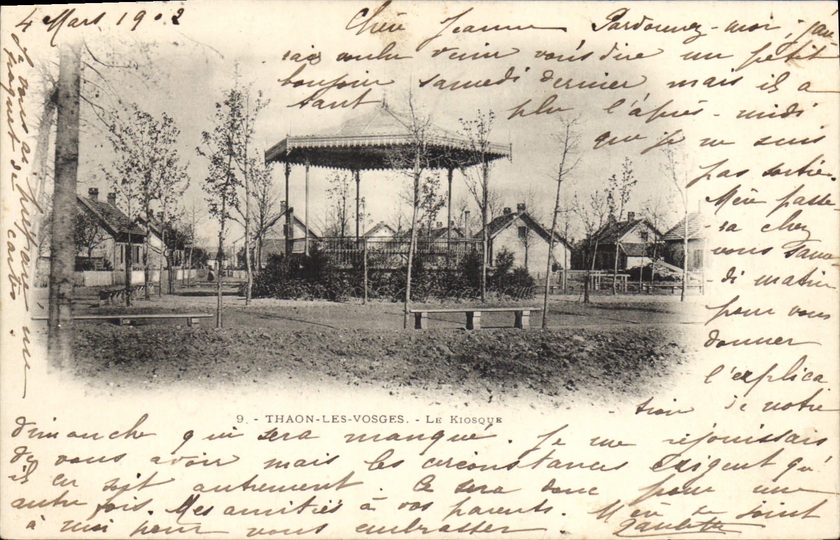 CPA Thaon Les Vosges le Kiosour