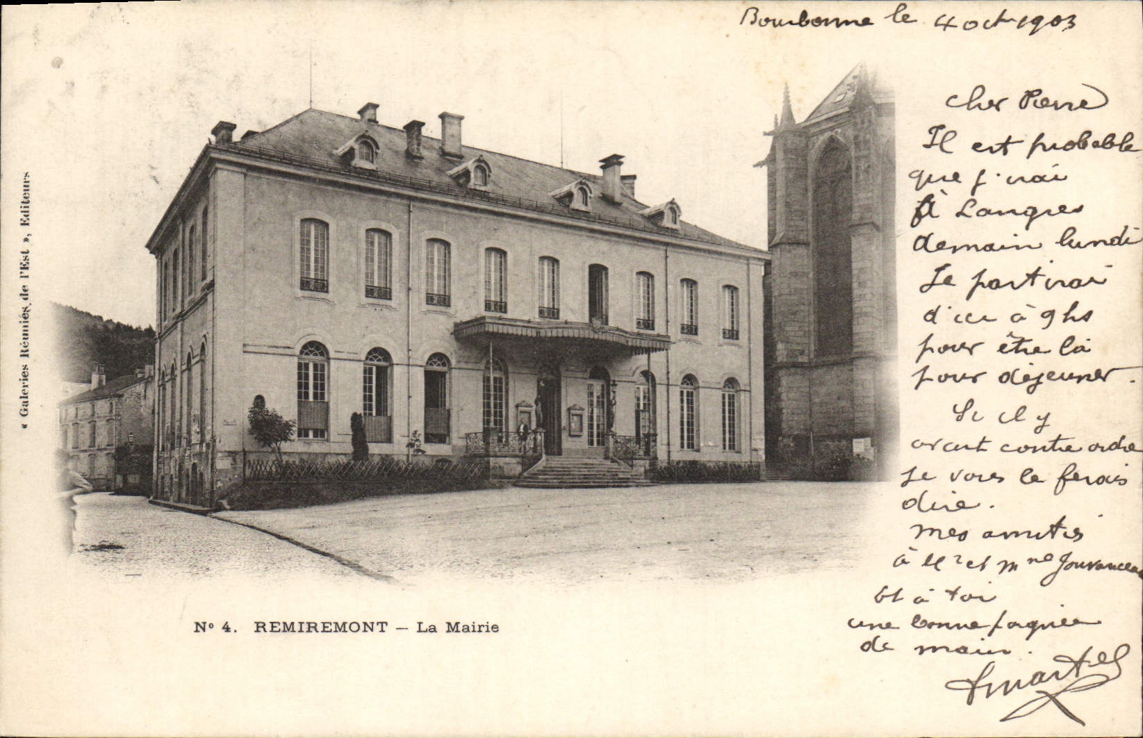 CPA Remiremont La Maire 