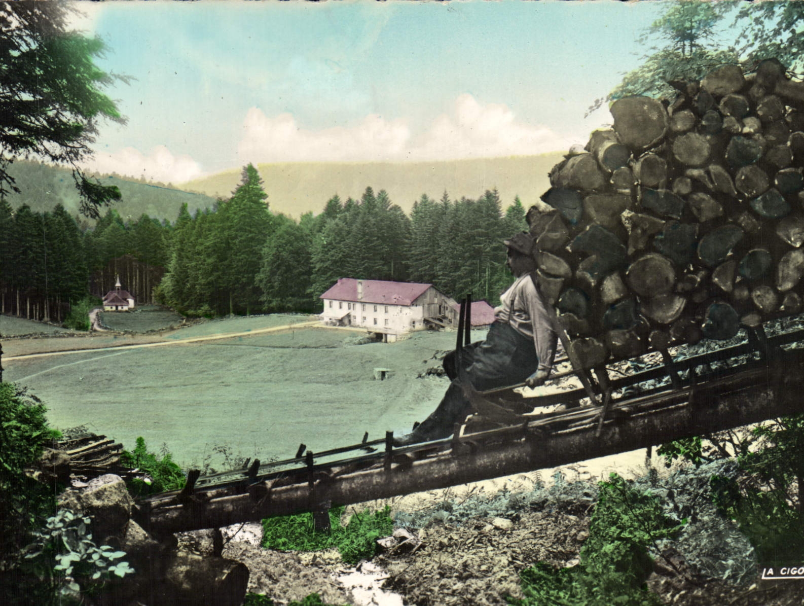 CPSM Les Hautes Vosges Pittoresques