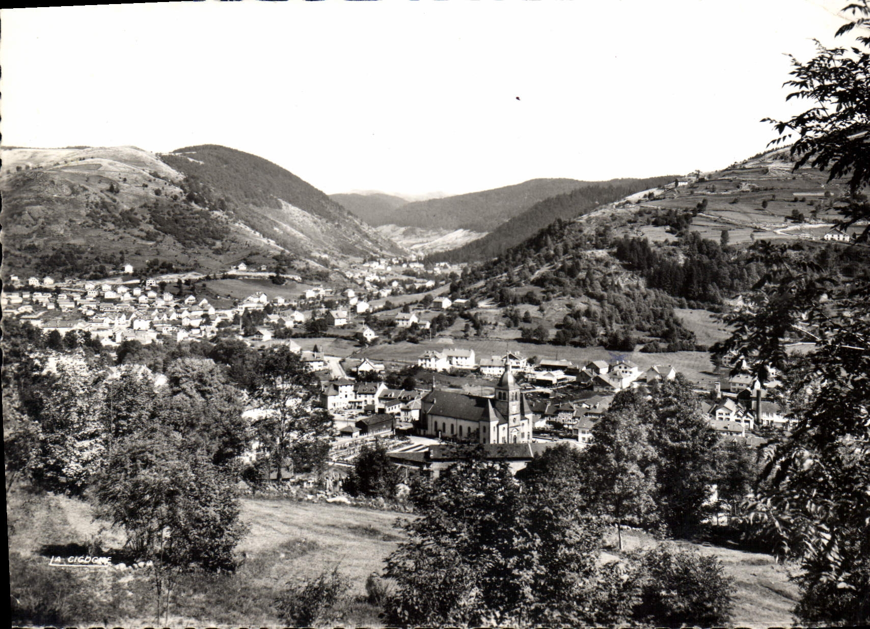 CPSM La Bresse Vosges Vue Generale 