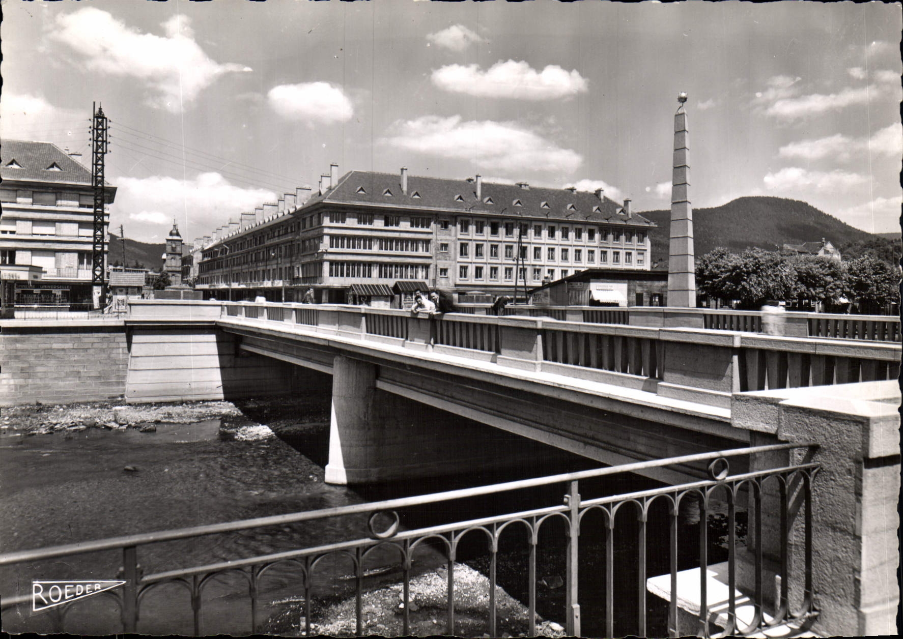 CPSM Saint Die Le Grand Pont 