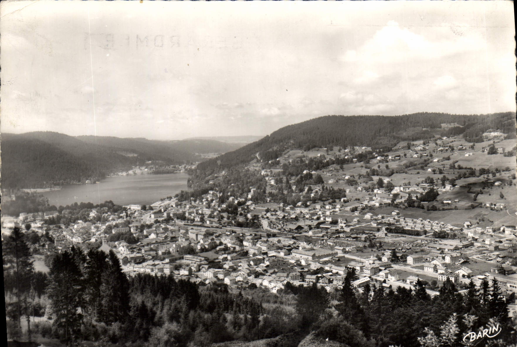 CPSM Gerardmer Vue generale drs Rochires