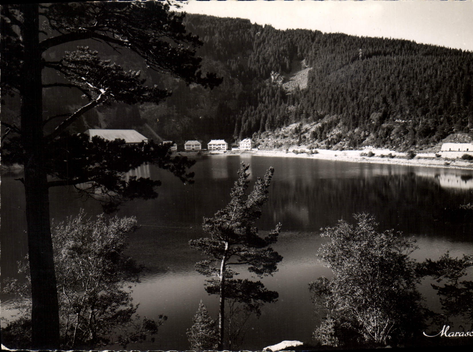 CPSM Les Hauntes Vosges Le Lac Noir