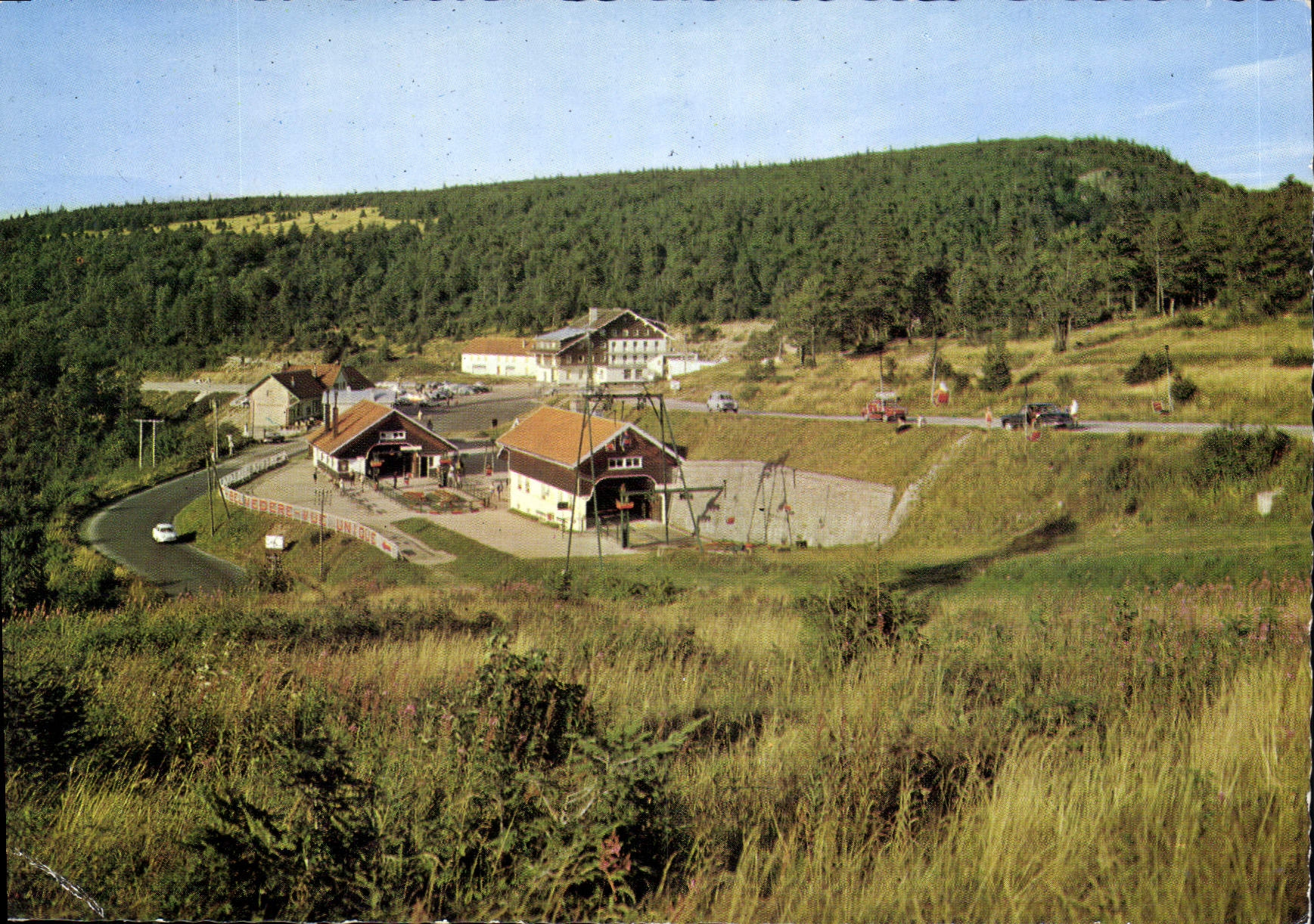 CPSM Les Hauntes Vosges Col de La schlucht