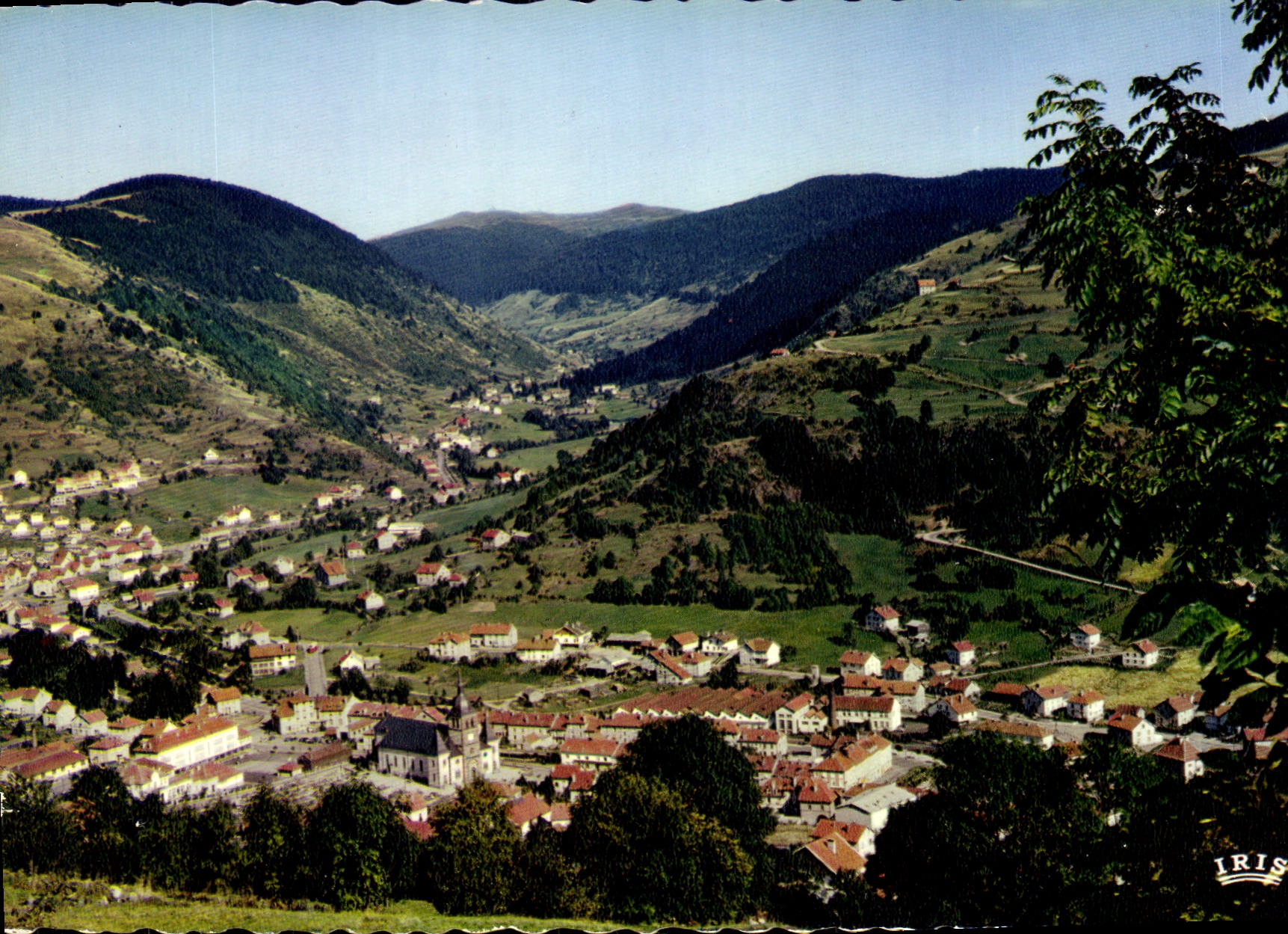 CPSM La Bresse Vosges Vue generale