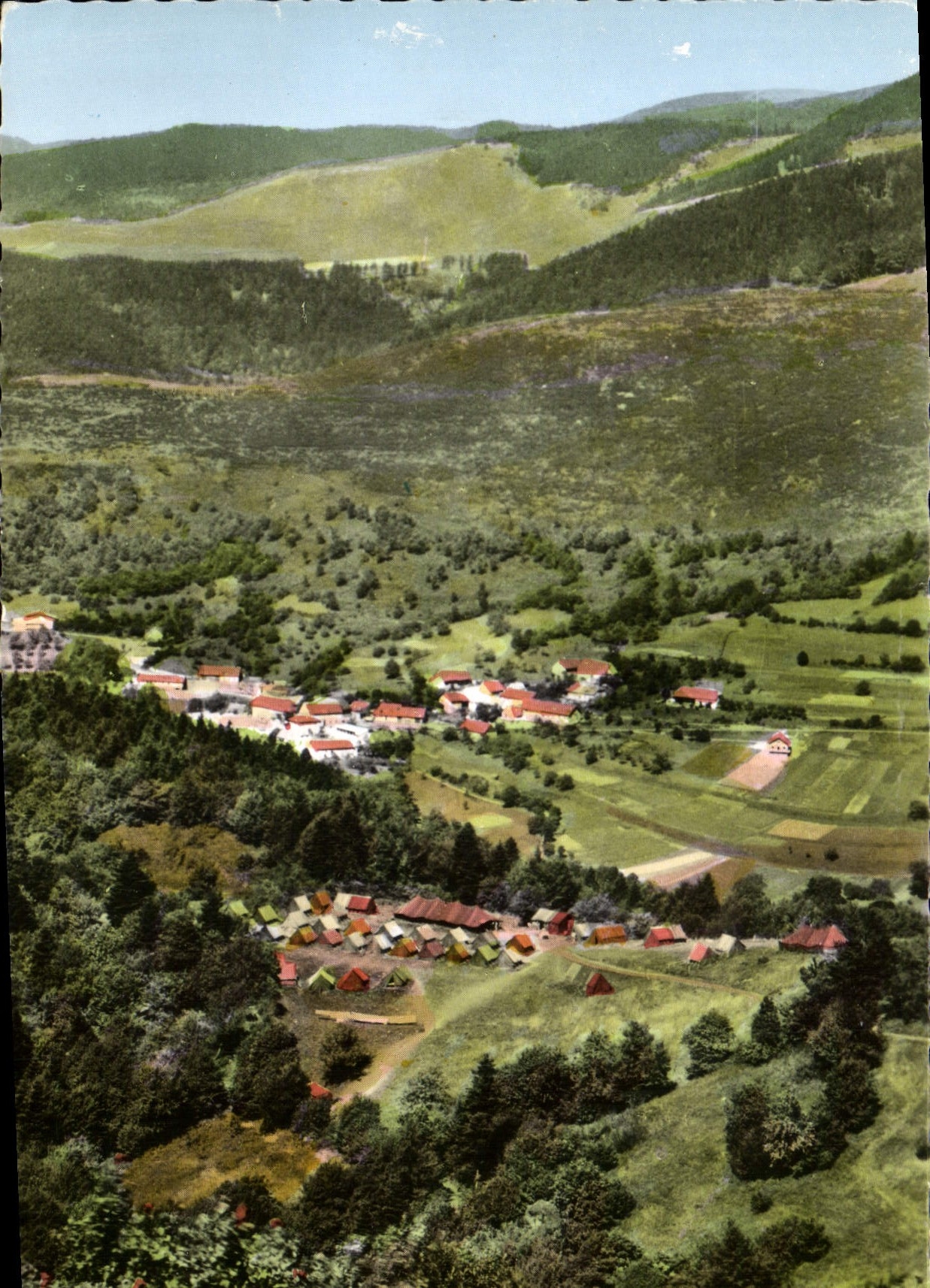 CPSM Le Camp de EDF au Fraundstein Vosges