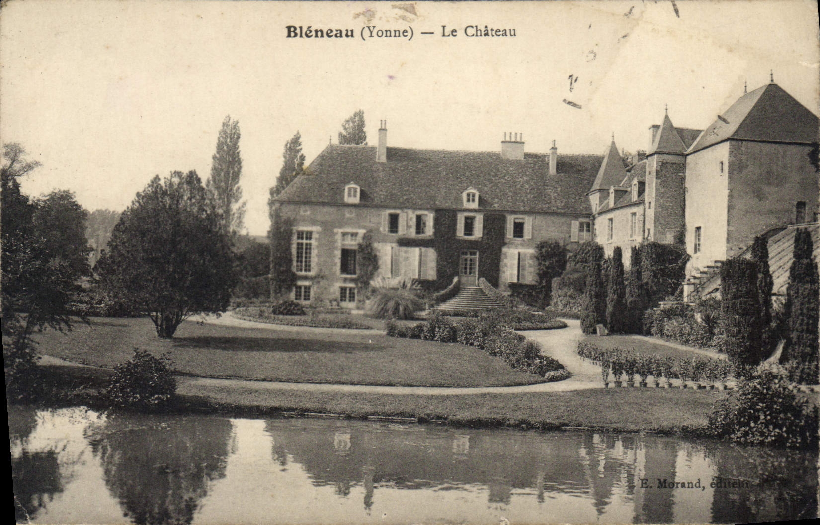 CPA Bleneau Yonne Le Chateau 