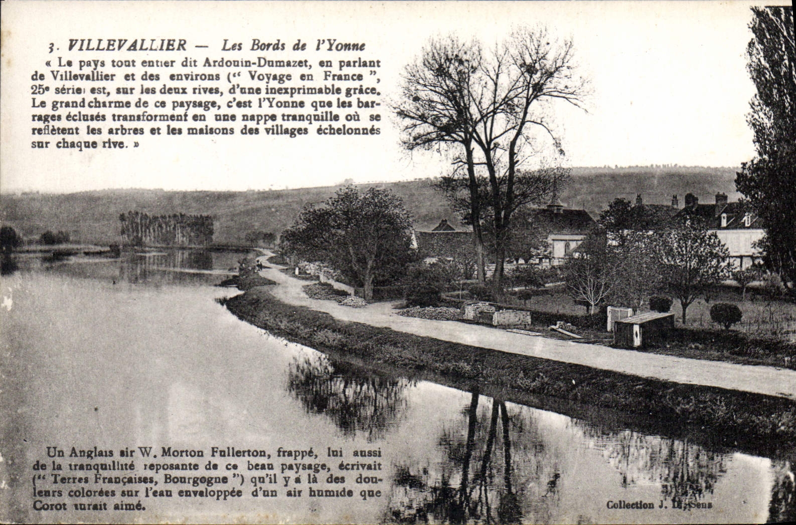 CPA Villevallier Les Bords de I'Yonne