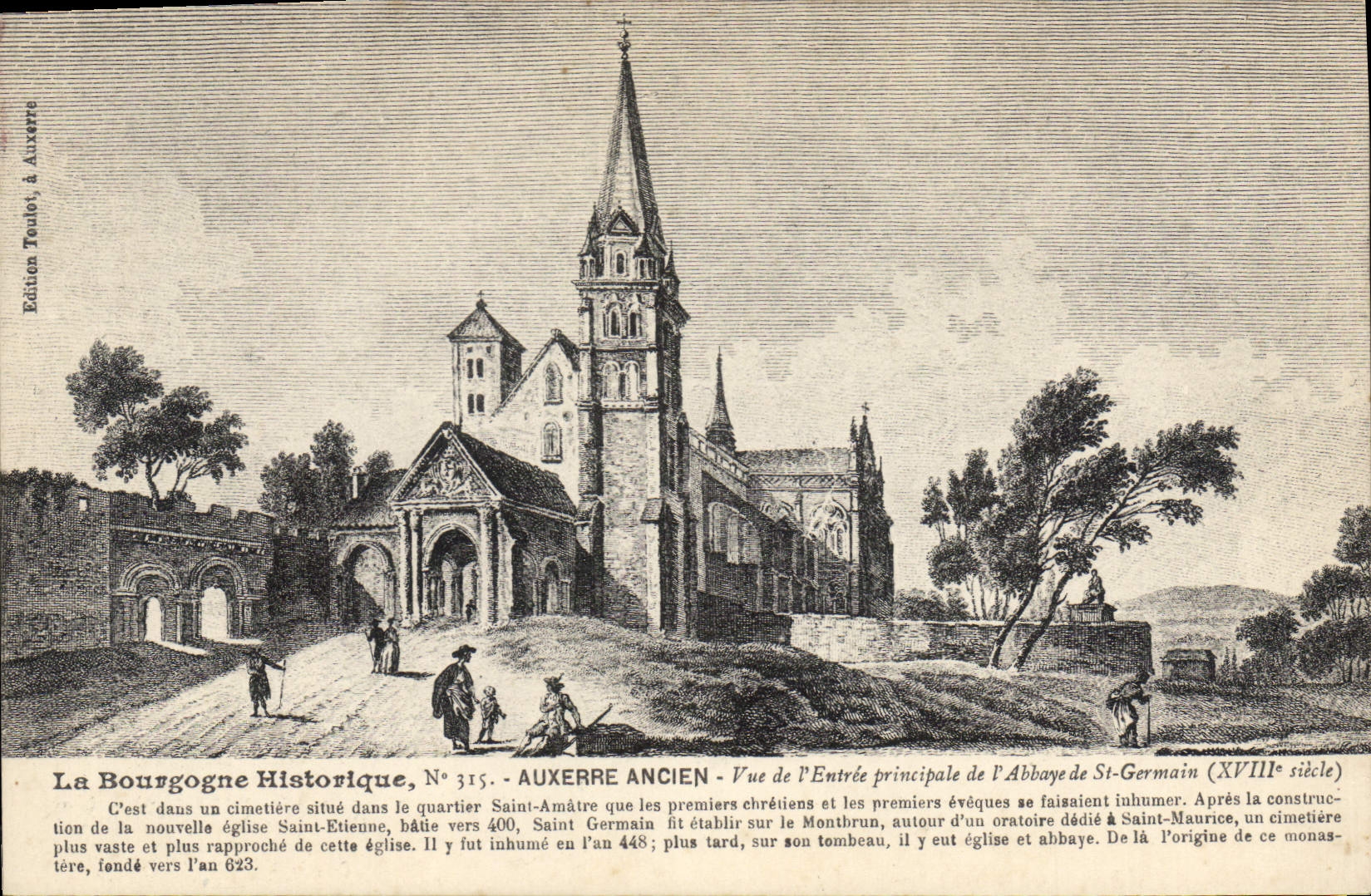 CPA La Bourgogne Historique Auxerre Ancien