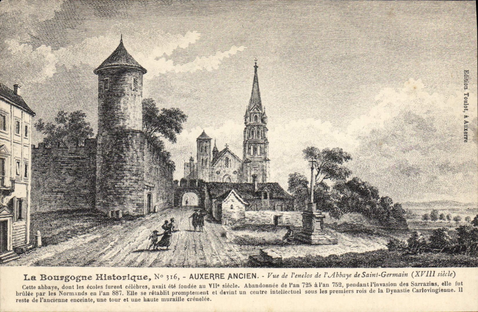 CPA La Bourgogne Historique Auxerre Ancien