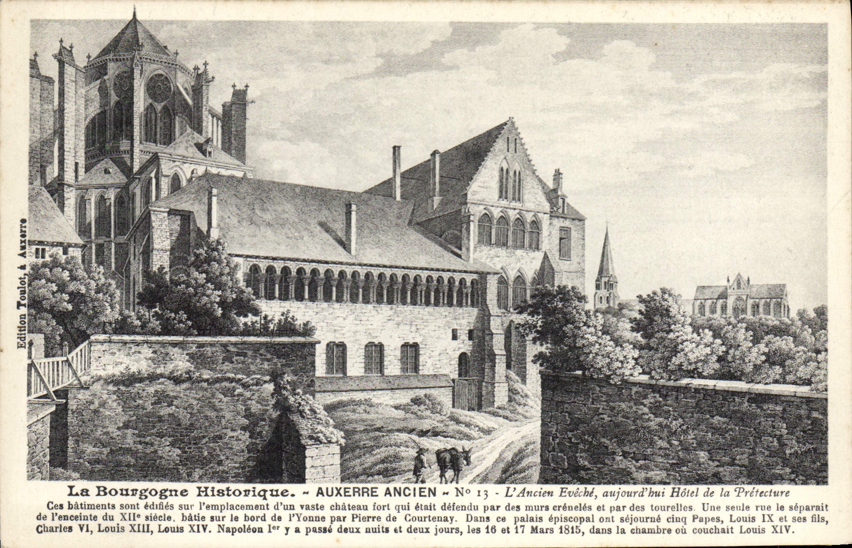 CPA La Bourgogne Historique Auxerre Ancien