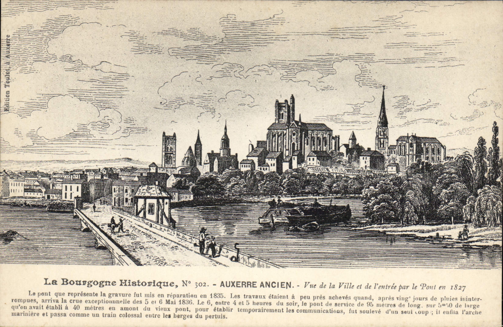 CPA La Bourgogne Historique Auxerre Ancien