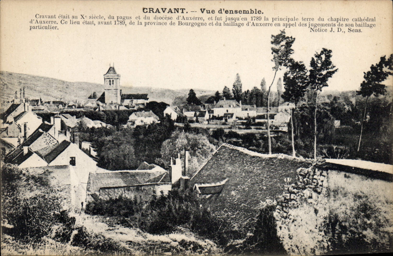 CPA Cravant Vue d'ensemble 