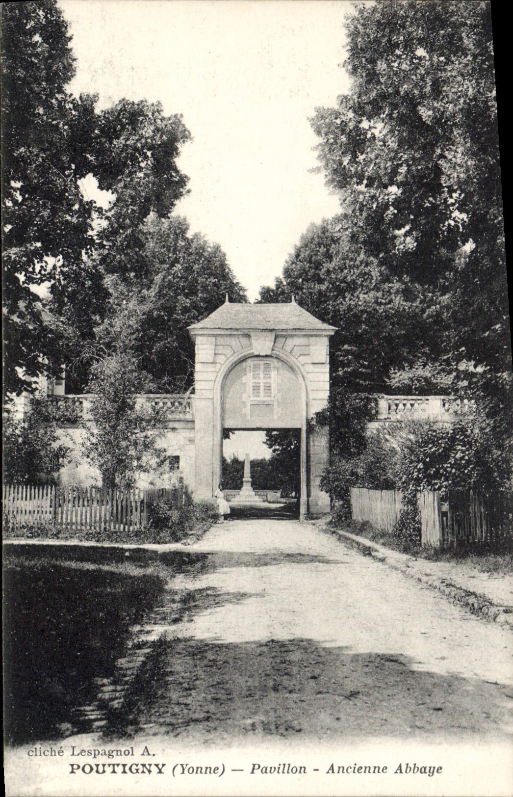 CPA Pontigny Yonne Pavillon Ancienne Abbaye 