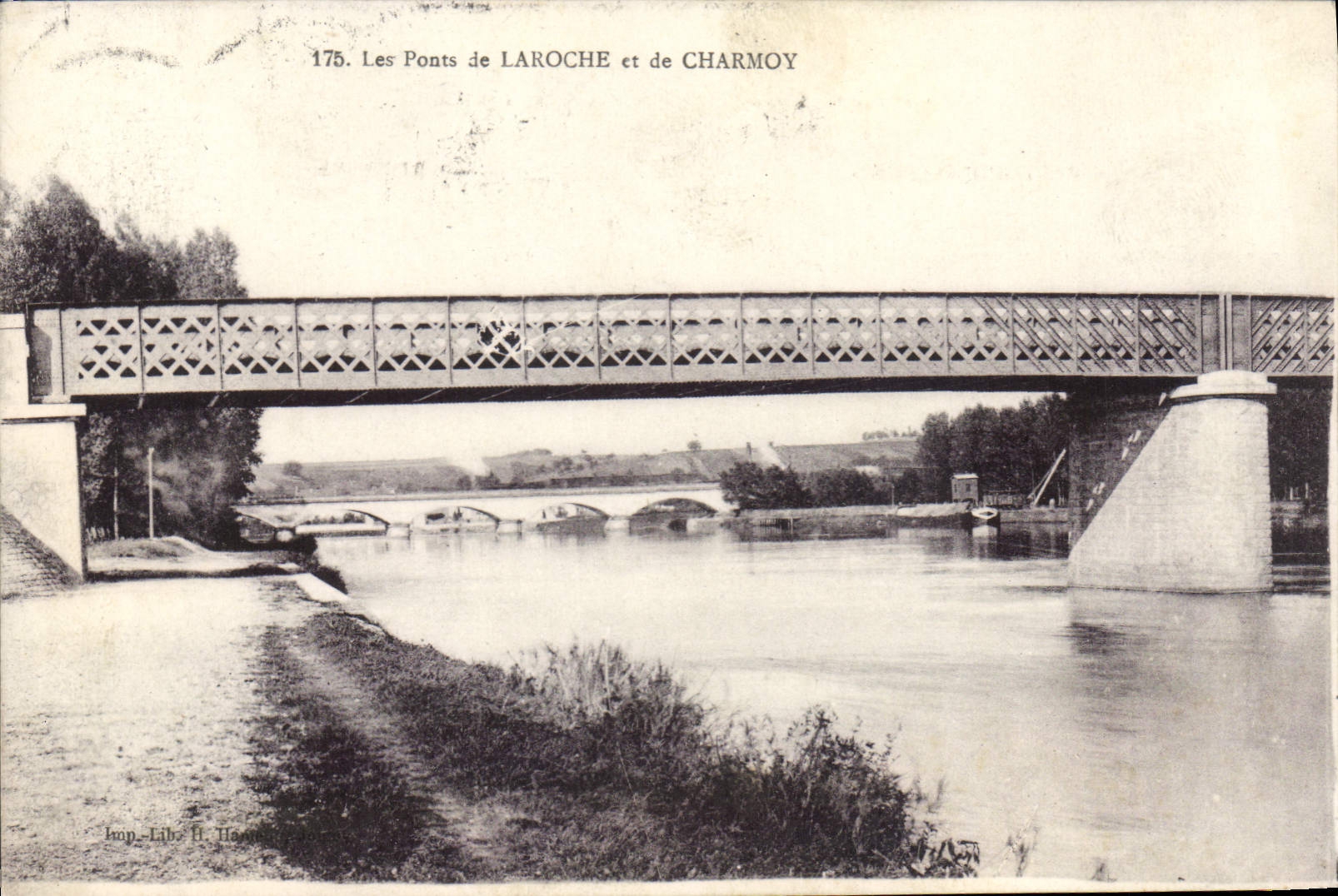 CPA Les Ponts de Laroche et de Charmoy 