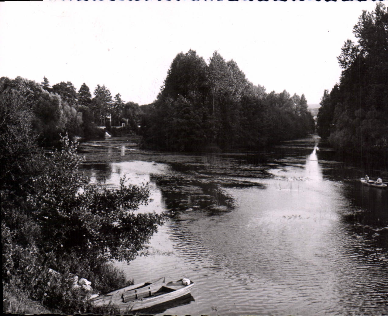 CPA Vincelles Yonne Ville de Vincelottes 