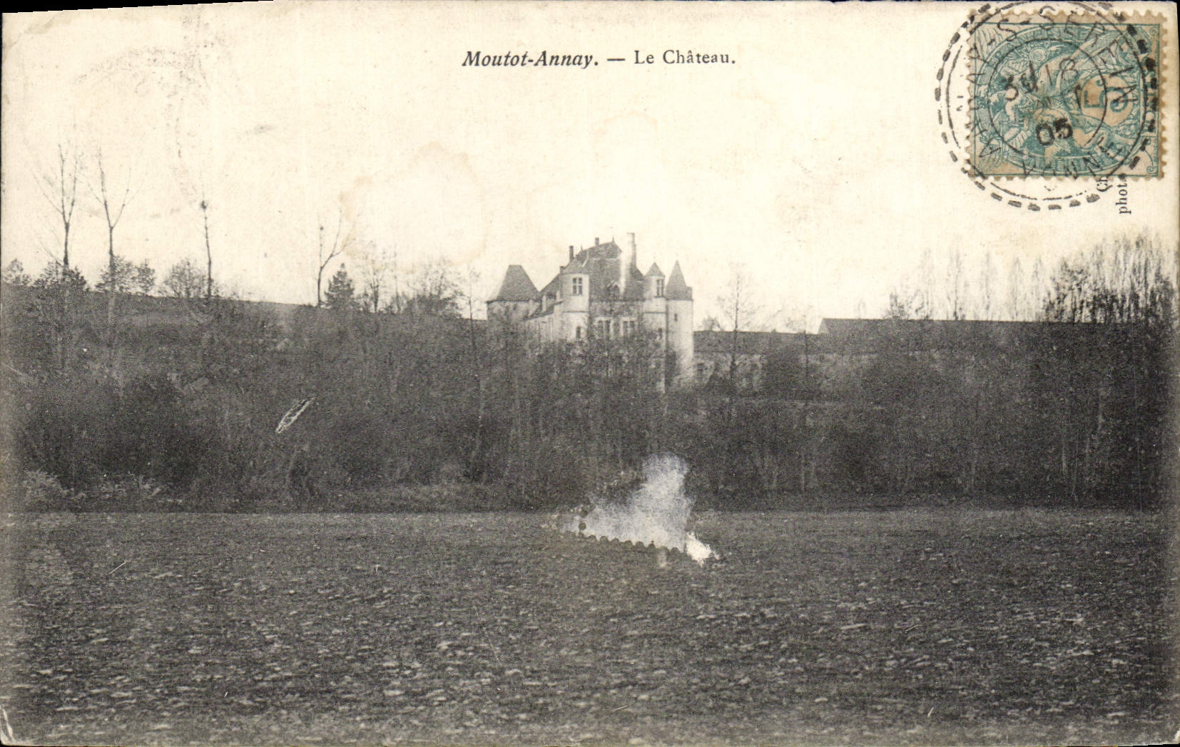 CPA Moutot Annay Le Chateau 