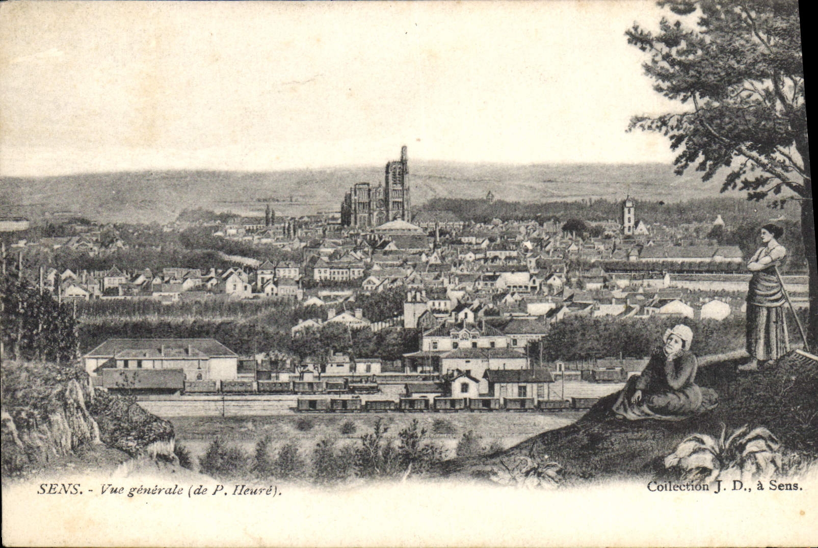 CPA Sens Vue generale 