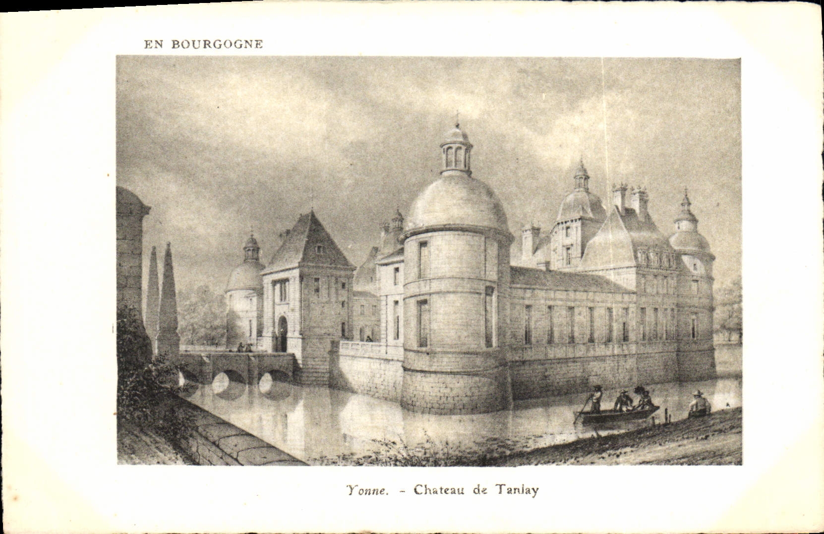 CPA Yonne Chateau de Tanlay 