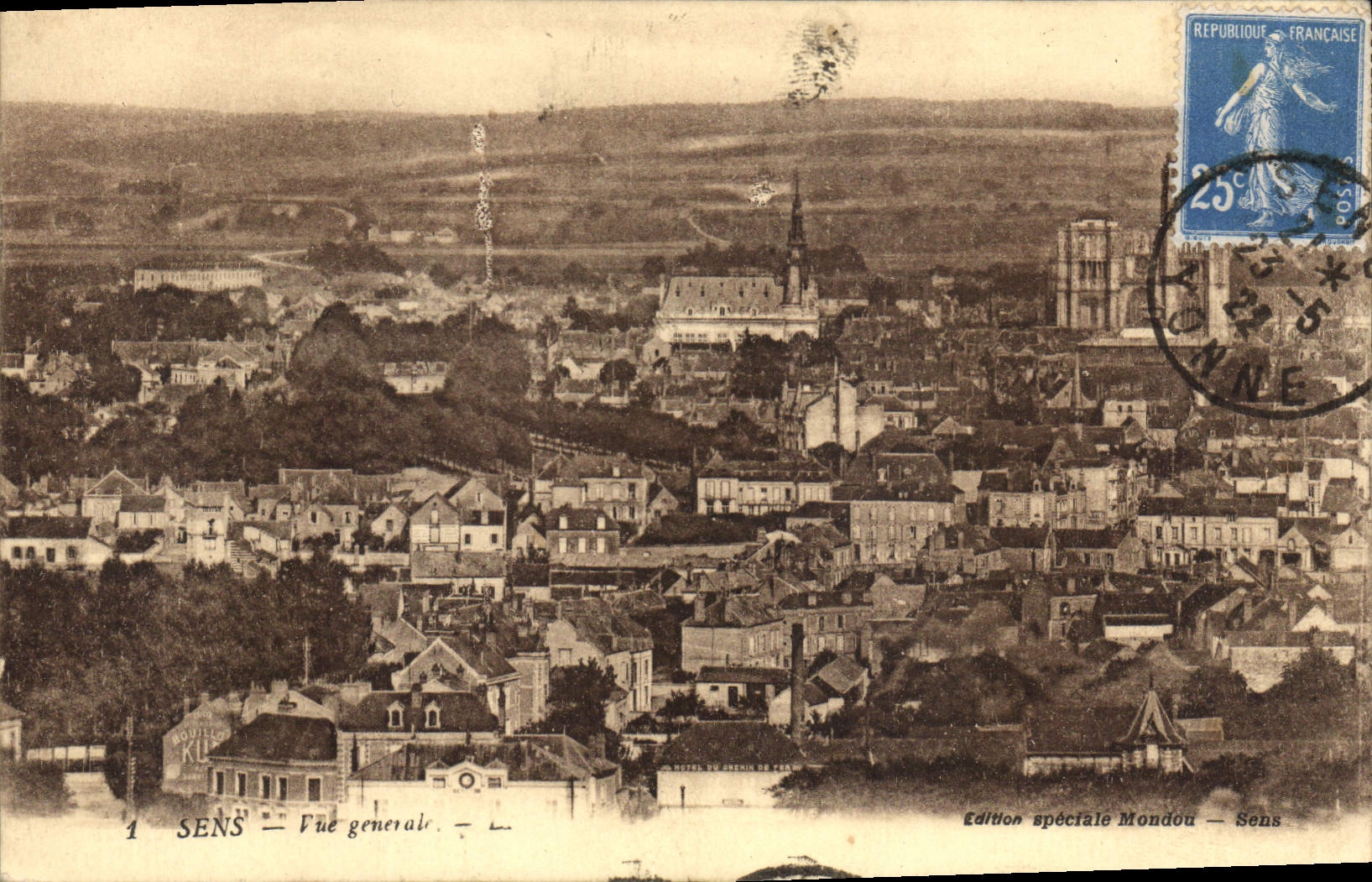 CPA Sens vue generale 