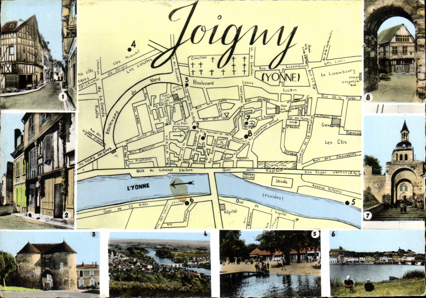 CPSM Joigny Yonne 