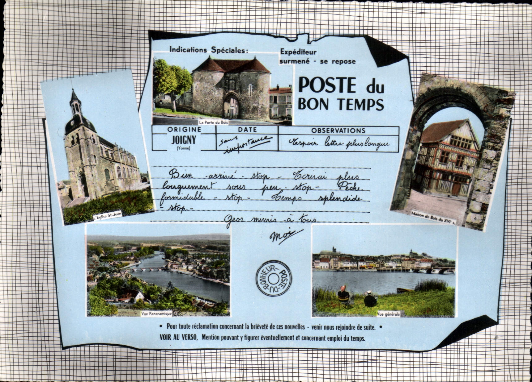 CPSM Joigny Yonne 