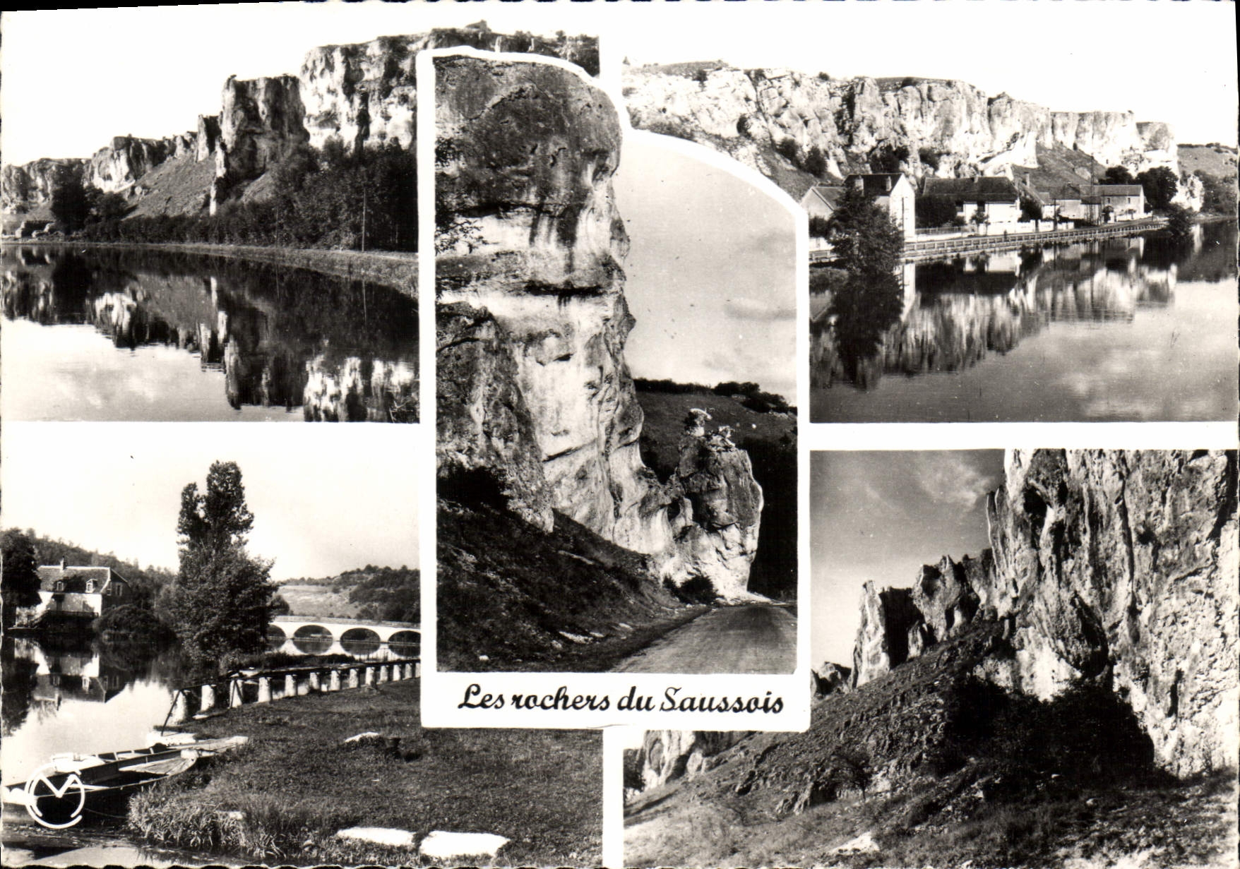 CPSM Les Rochers du Saussois 