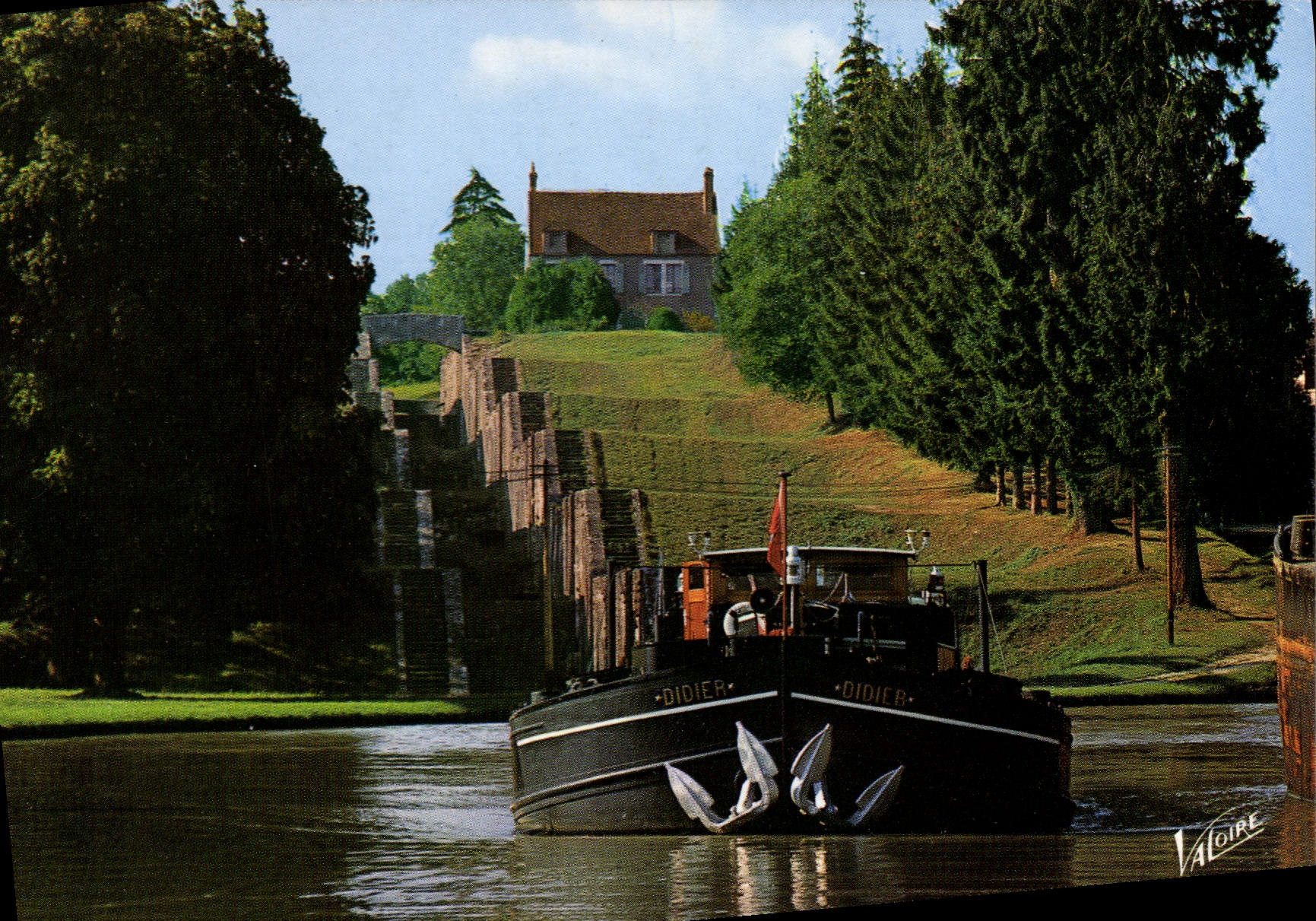 CPSM Les Merveilles de l'Yonne Rogny les Sept Ecluses Yonne 