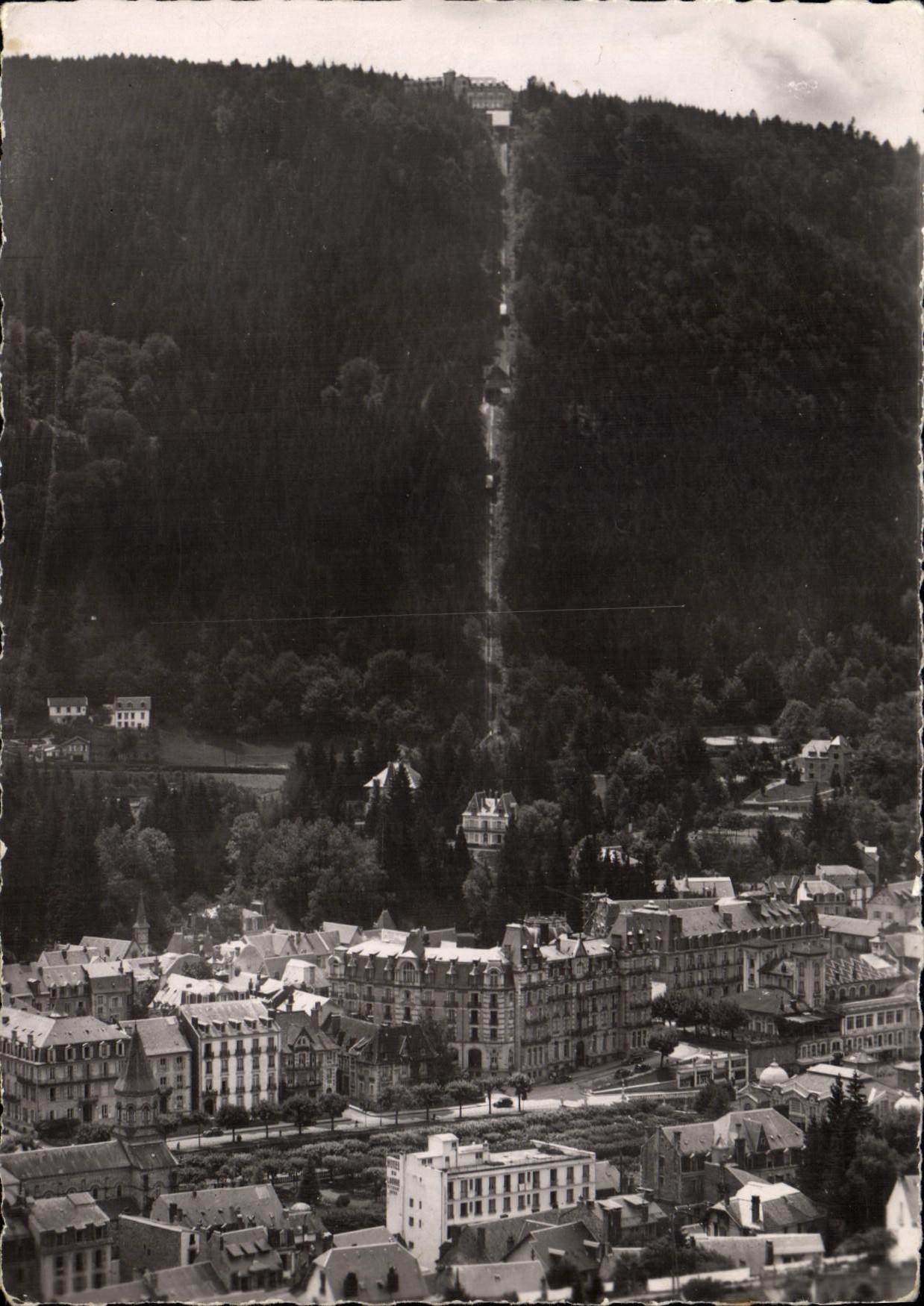 CPSM La Bourboule Le Funiculaire de Chariannes