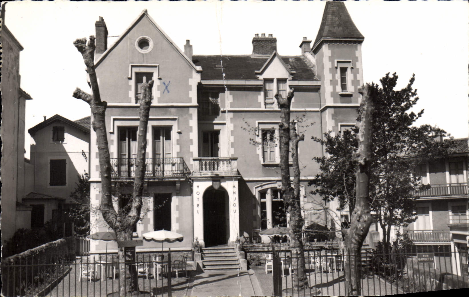 CPA Hotel d'Anjou Biarritz 