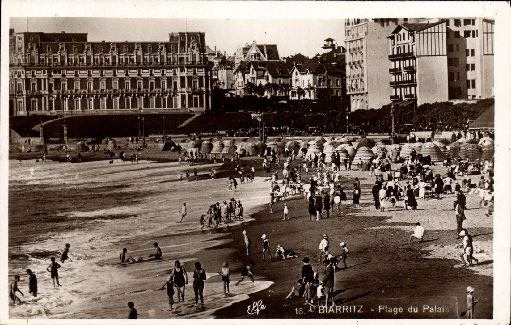 CPA Biarritz Plage du Palai 