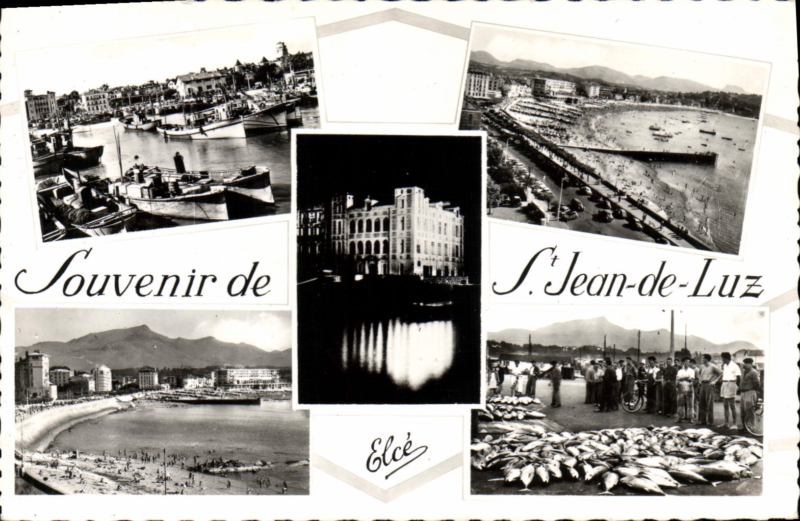 CPA Souvenir de St Jean de Luz