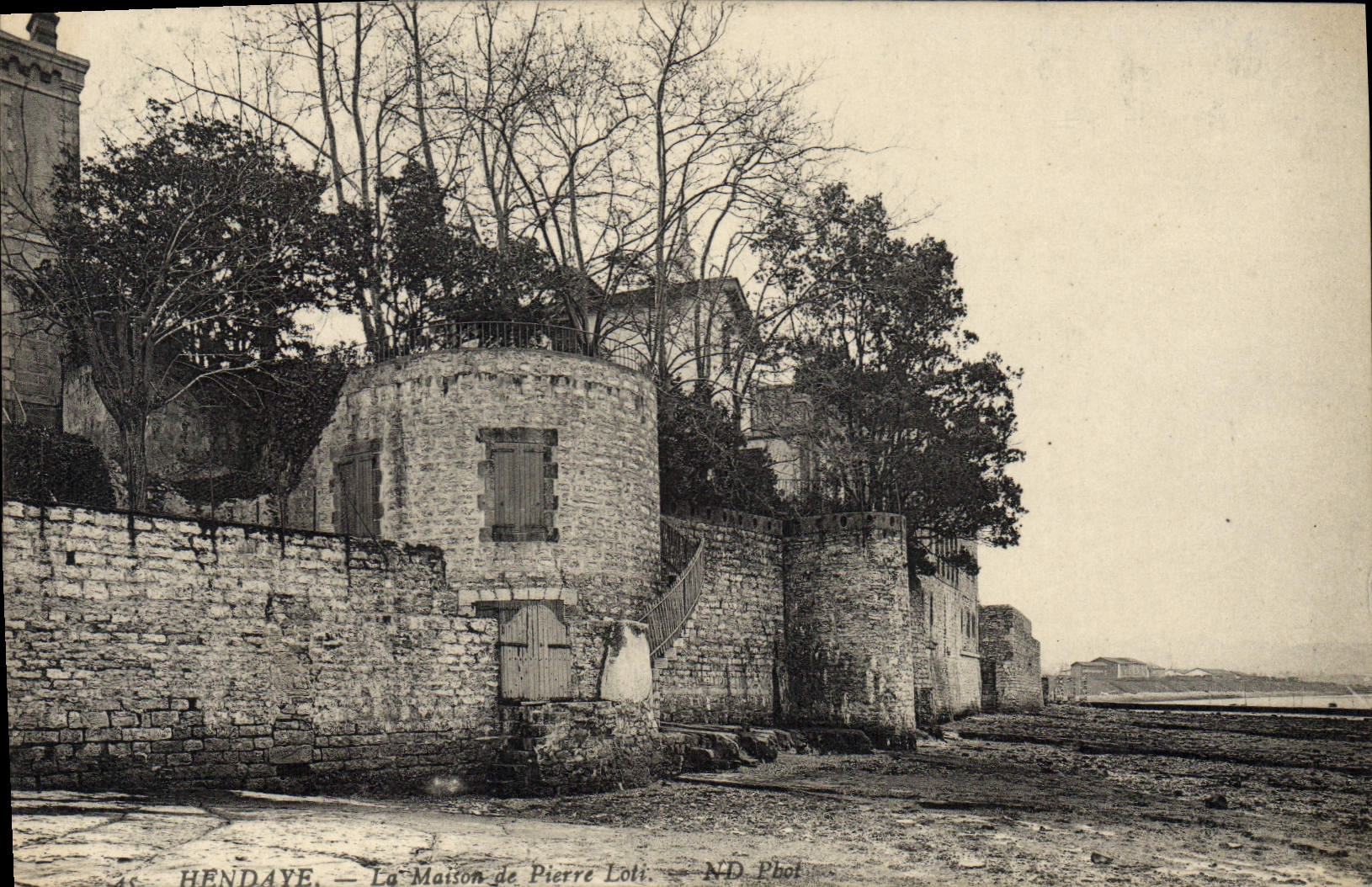 CPA Hendaye La Maison de Pierre Loti 