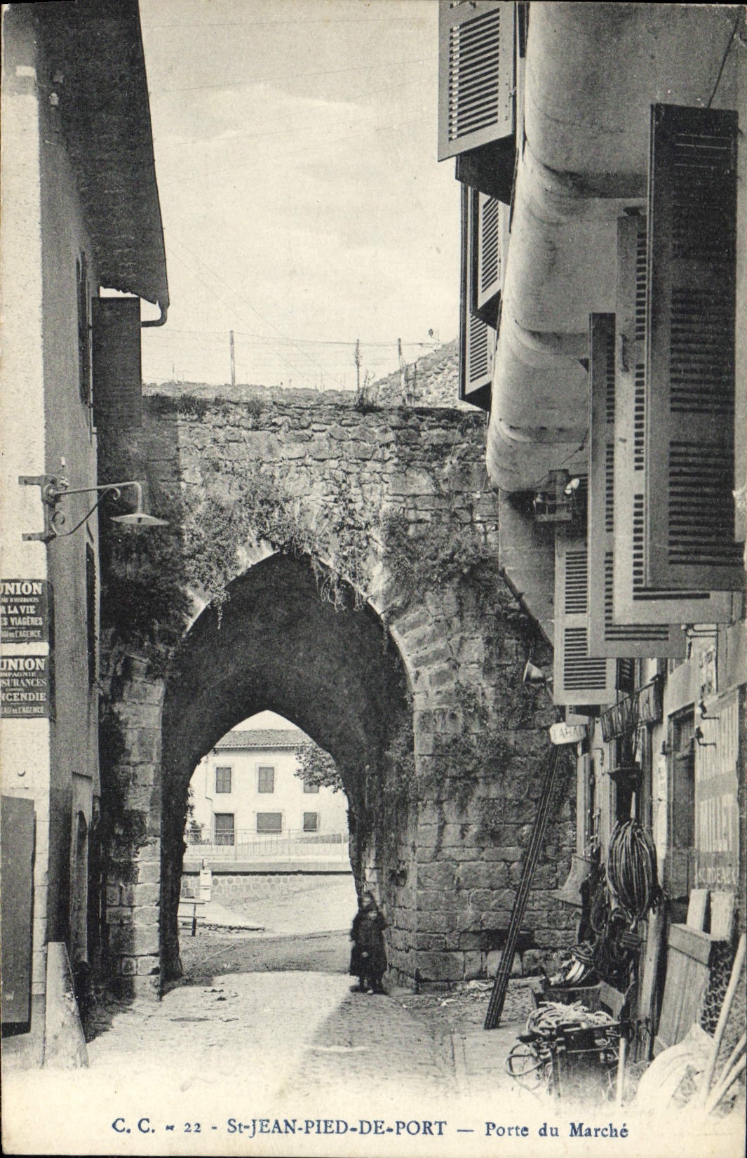 CPA St Jean Pied de Port Porte du Marche