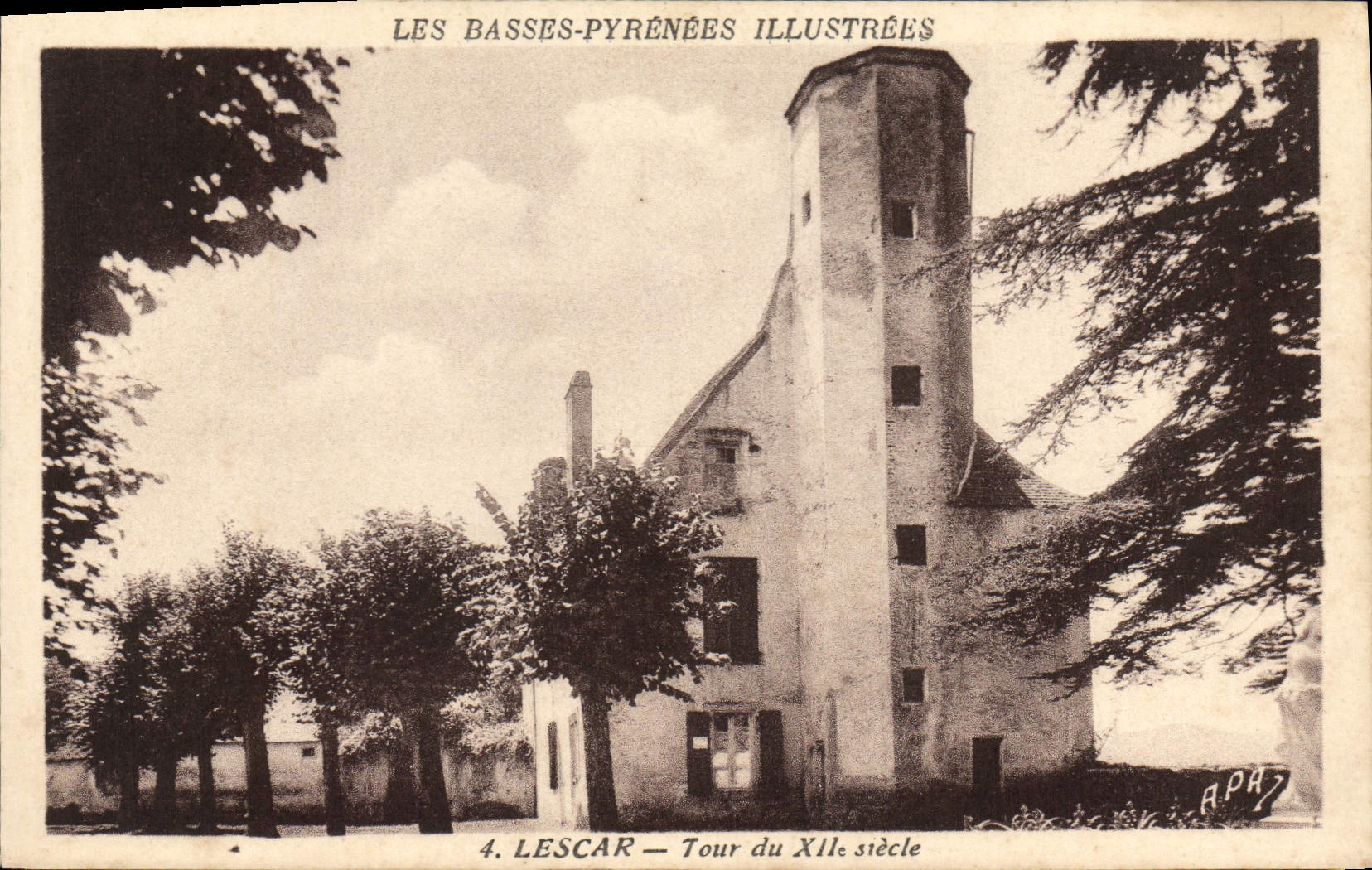 CPA Les Basses Pyrenees Illustrees Lescar 