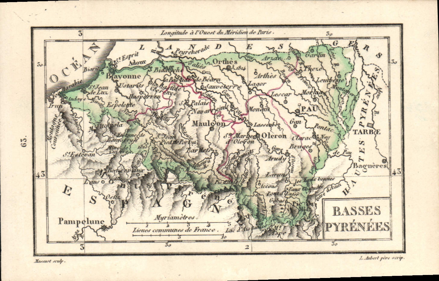 CPA Basses Pyrenees 