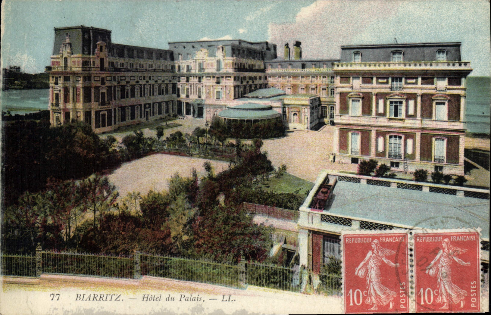 CPA Biarritz Hotel du Palais 